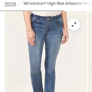 Democracy Women's Classic Blue High Rise Jeans